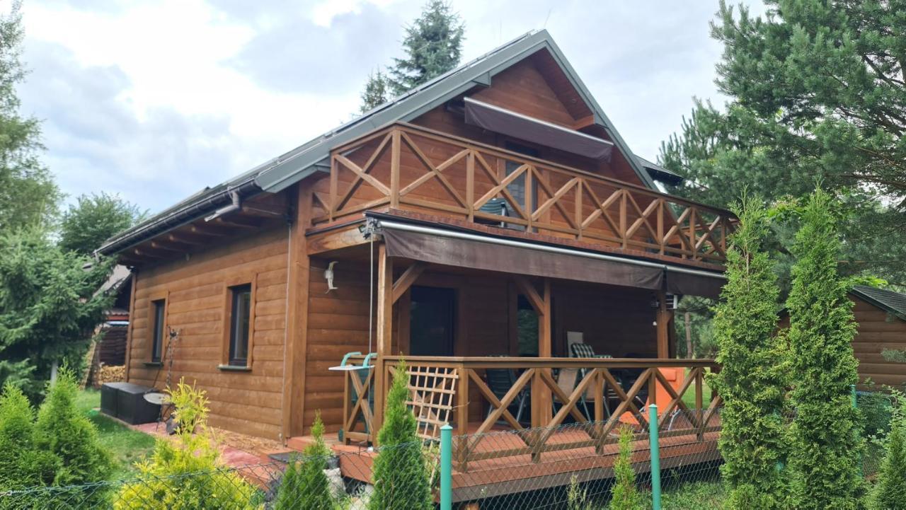 Zaciszny Dom Z Plaza Nad Jeziorem Chancza Villa Rakow  Екстериор снимка